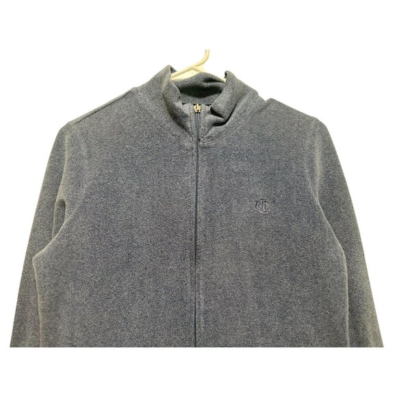 Lauren Ralph Lauren Fleece Sweater and Pants Set Womens Small Blue Preppy Cozy - Picture 10 of 16